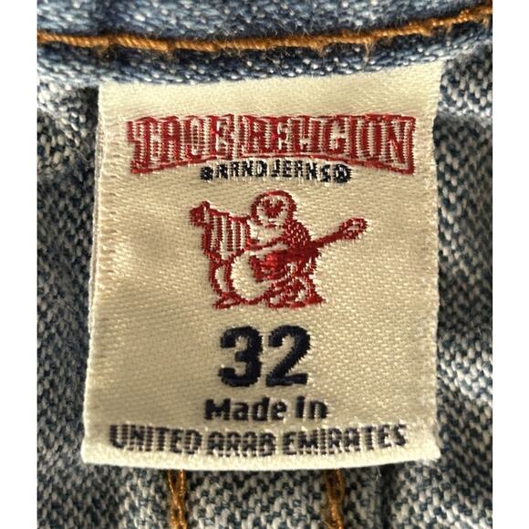 True Religion Straight Leg Relaxed Fit Jeans Men's 32X29 - Picture 7 of 8